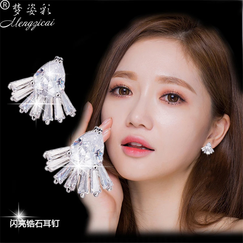 New Zircon Bohemian Oorbellen Ear stud Earrings for women Boucle Butterfly Pendientes Brincos Para as Mulheres brincos orecchini