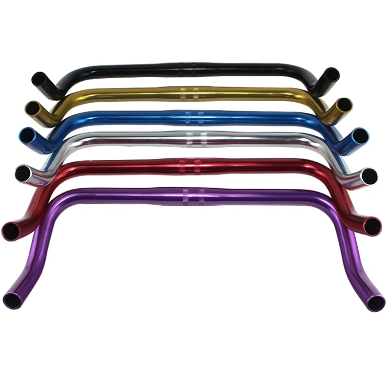 Retro Bicycle Bike Handlebar Aluminum Alloy 22.2 *25.4*420mm Fixed Gear Road Bicycle Handlebars CBH011