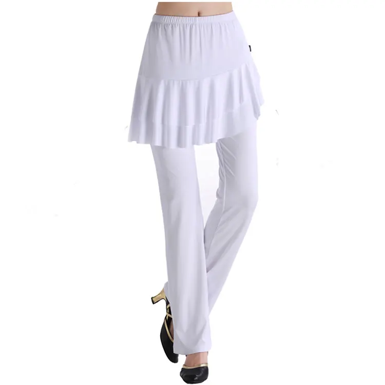 White Women Belly Dance Trousers Woman Belly Dancing Pant Bellydance Pant Adult Training Pants Belly Dance Trouser Tribal Skirt