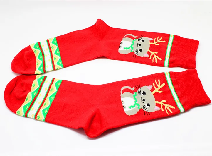 Calzini maschili in cotone colorato foglia di tarassaco fiore stampato Sokken Harajuku calzini caldi per regali di natale chaussetes man EUR40-47