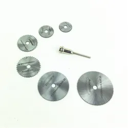 HSS Saw Blade 22/25/32/35/44/50/60mm Mini Saw Disc for Dremel grinder rotary tools cuttingsoft metals wood plastic fiberglass