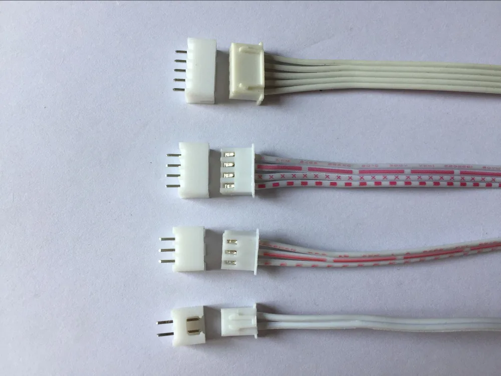 10 pcs 2Pin/3Pin/4Pin/5Pin/6Pin/7Pin/8Pin/9Pin/10Pin Connector leads Heade XH2.54 mm L: 100mm L150mm L200mm