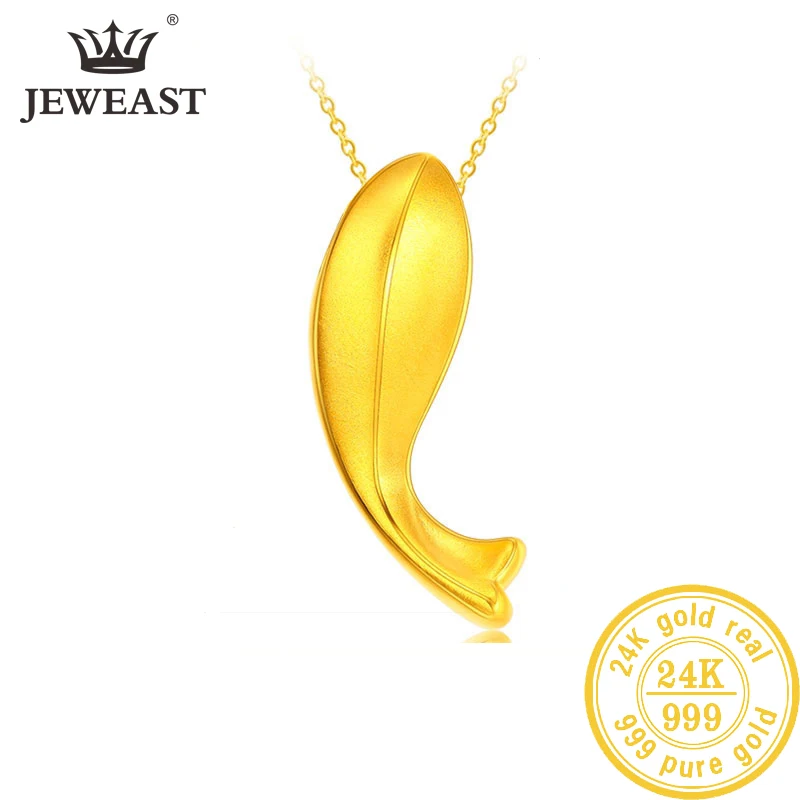 

JYJ 24K Pure Gold Pendant Real AU 999 Solid Gold Charm Lucy Bead Beautiful Trendy Classic Party Fine Jewelry Hot Sell New 2023