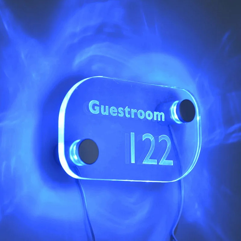 مصباح حائط LED ، مثبت لولبي ، مثبت من سبائك الألومنيوم ، لافتات أكريليك ، رمز الإعلان ، خطاف مسمار