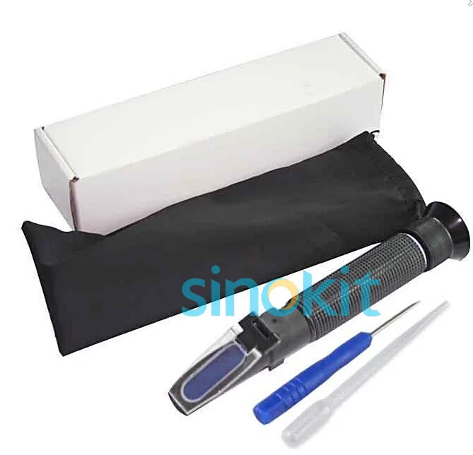 ที่ดีที่สุดคุณภาพ Cheap0 %-40% ยูเรียเข้มข้น AD สีฟ้าสีดำ Grip พลาสติก Refractometer P- RHA-801ATC