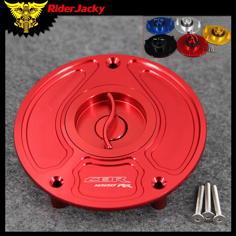 

CNC Aluminum Motorcycle Keyless Fuel Tank Gas Cap Cover For Honda CBR1000RR / Fireblade CBR 1000RR CBR1000 RR 2000-2013