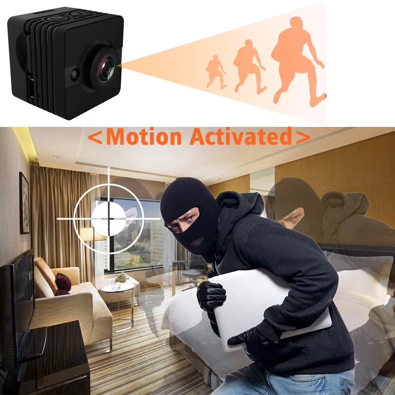 SQ12 Waterdichte HD 1080 P Mini Camera Micro Cam Sport Action Secret Bewegingssensor Nachtzicht Camcorder Video Voice Recorder