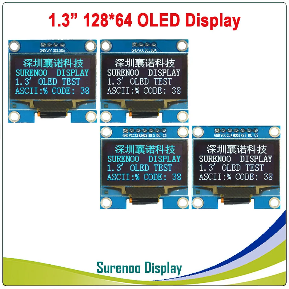 Real OLED Display, 1.3