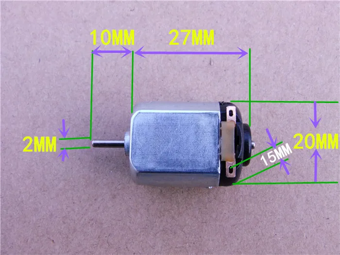 New motor toy motor DC small four-wheel drive motor motor science experimental wholesale