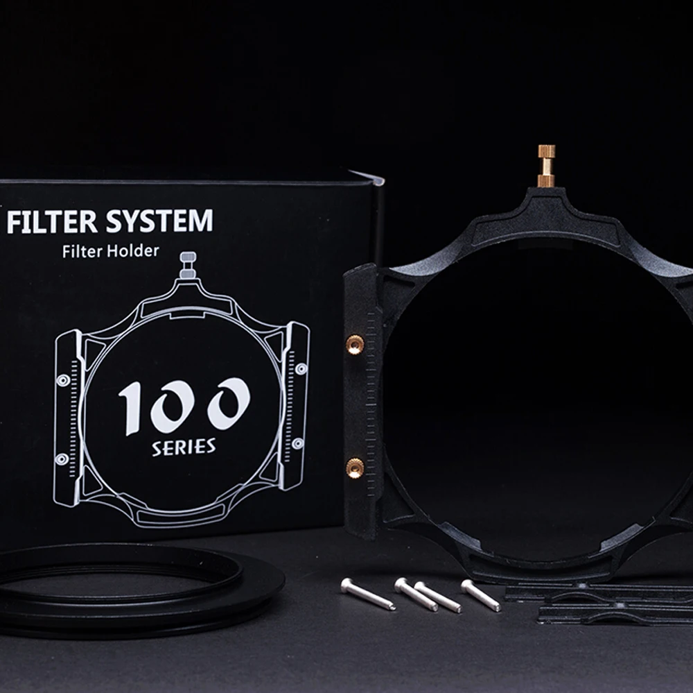 77mm Metal Adapter Ring +100mm Square Filter Holder Support for Haida Lee Hitech Cokin Z PRO 100x100mm 100x150mm Filters