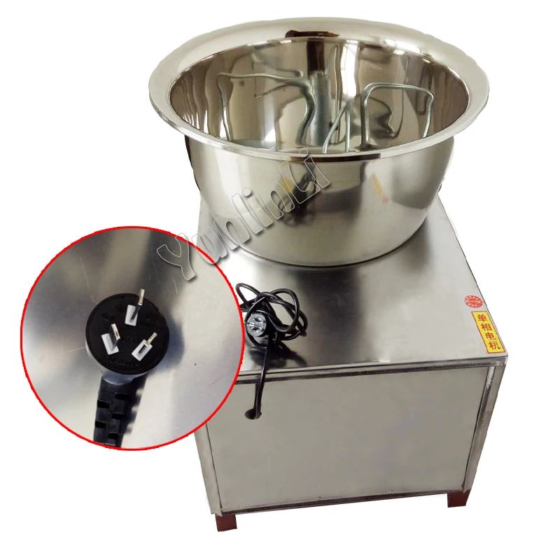 Electric Dough Kneading Machine Stainless Steel Dough Mixer Labor-Saving  Commercial Dough Machine Automatic Dough Mixer 10KG