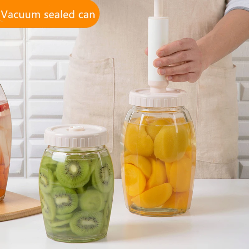 

Glass Sealed Jar kitchen Mason Jar bottle Candy jar Enzyme Kimchi Glass Food Storage Containers