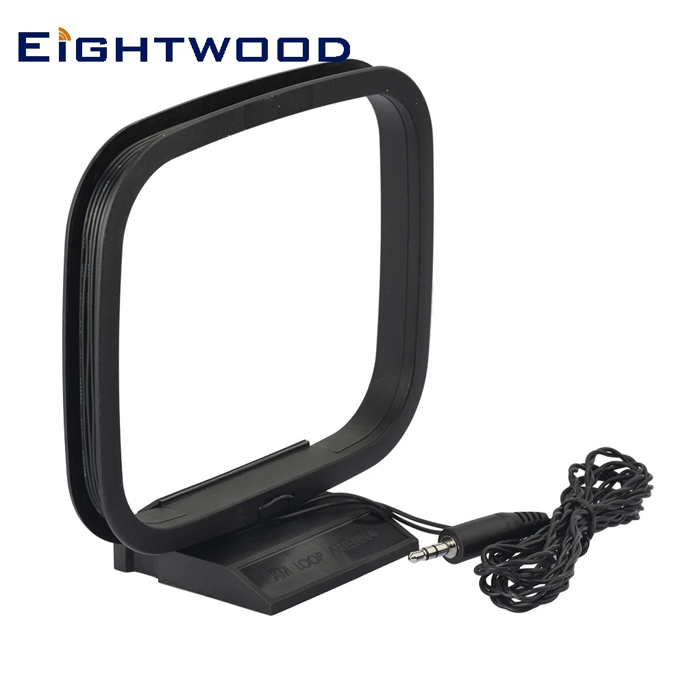 

Eightwood AM Loop Antenna Aerial 75 Ом Разъем 3,5 мм AM MW LW 300 см Кабель для Bose AV3-2-1 Медиа-центр Система AV 321 I II