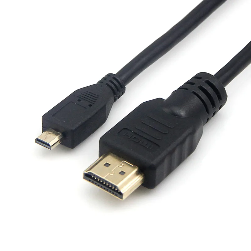 HDMI-compatible to MICRO HDMI-compatible D male for samsung PL170 ST5000 ST5500  ST6500 ST700 WB210 / 3D / V1.4 / 4K  3840x2160