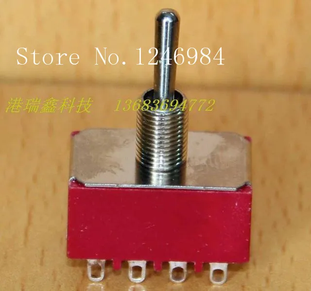 

[SA]T8401 small toggle switch 12 feet 4 -way rocker switch second gear M6.35 shake T80-T Taiwan SH--20pcs/lot