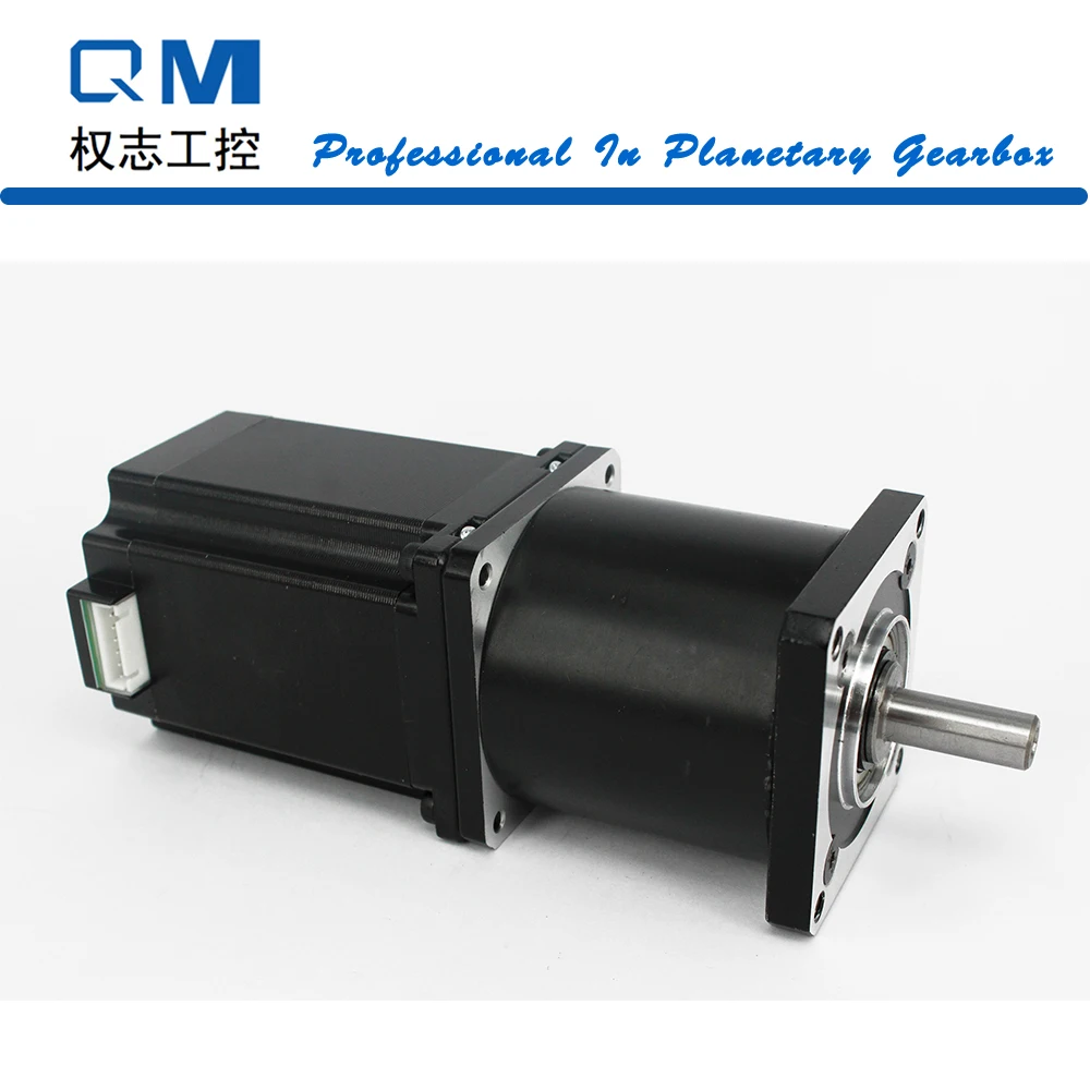 

NEMA23 Stepper Motor L=77mm 3.0A Gear Motor Planetary Gearbox 25Arcmin Ratio 50:1 CNC Robot Pump