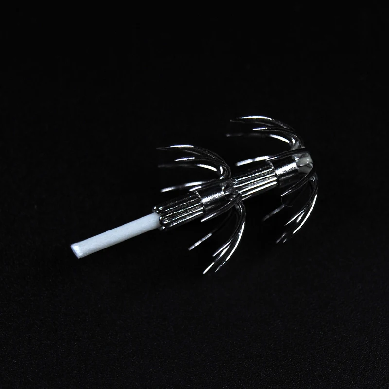 10pcs Octopus / Squid Jig DIY Hook 2.5# 3.0# 3.5# Squid Lure DIY Hooks Fishing Accessory