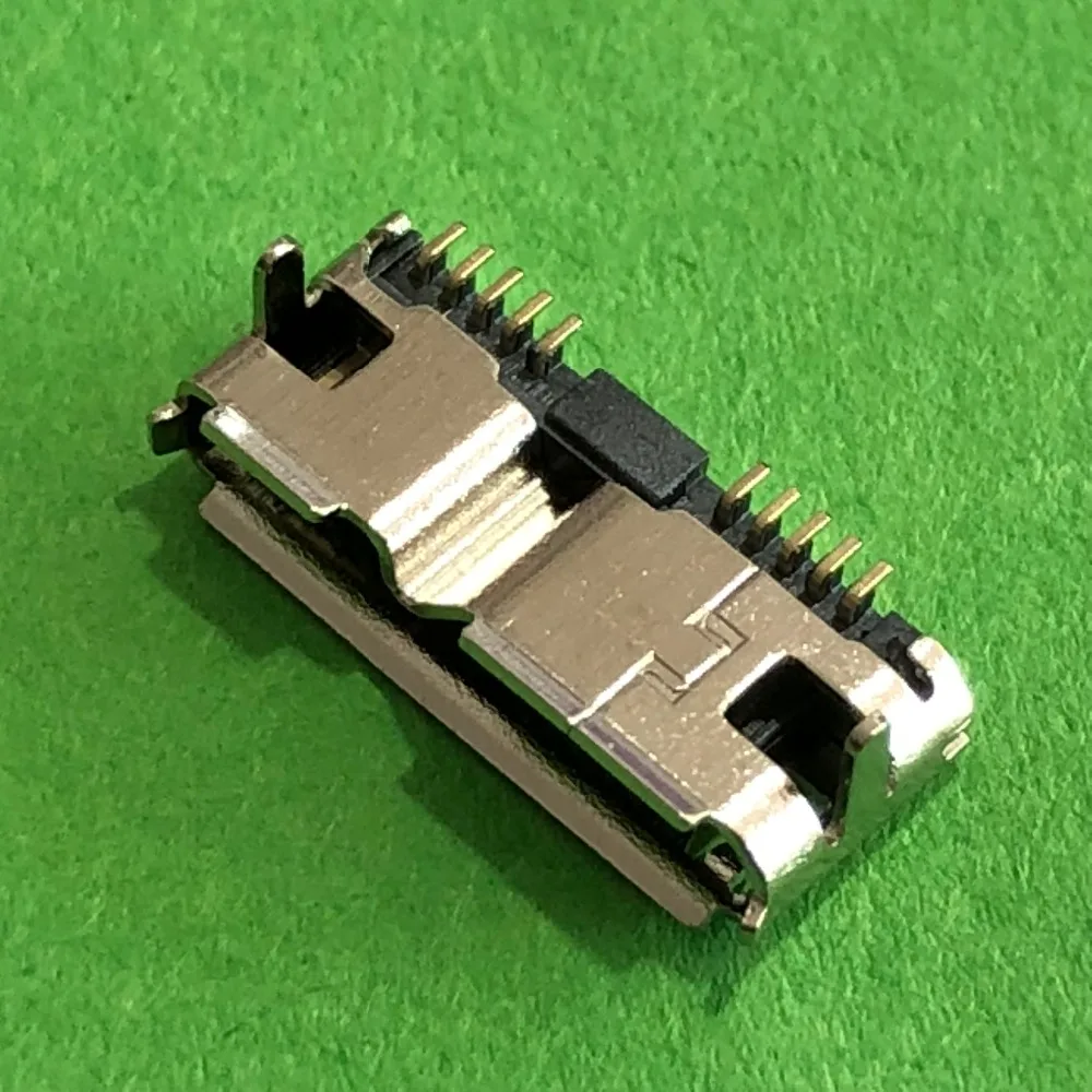 2pcs Micro USB 3.0 B Type SMT Female Socket Connector for Hard Disk Drives Data Interface