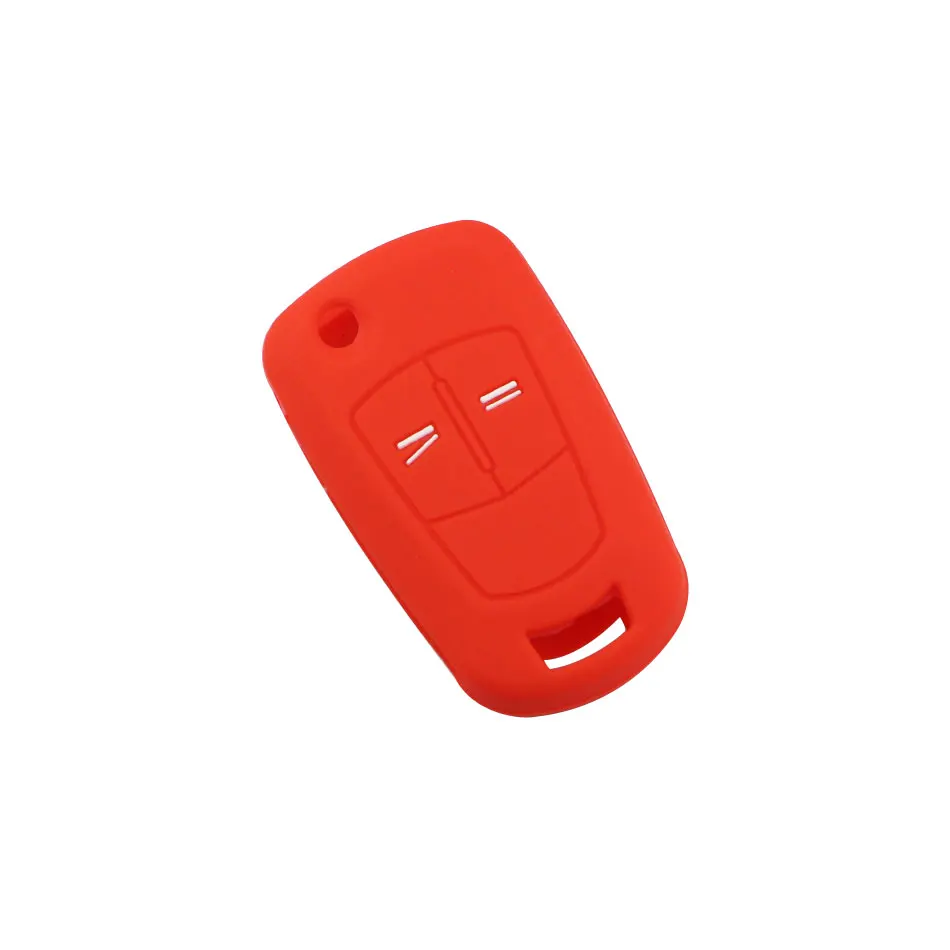 Silicone Car Key Protection Cover Case Fob for Vauxhall Opel Corsa Astra Vectra Signum 2 Button Silicone Remote