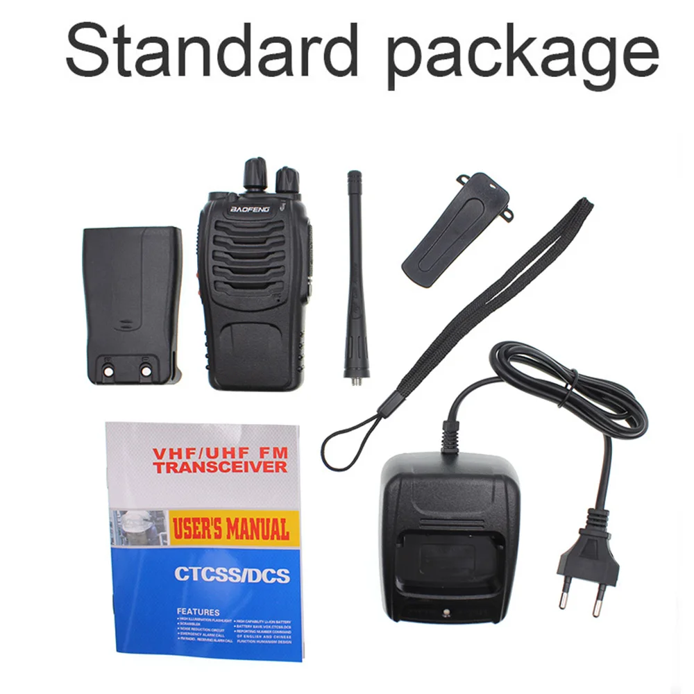 10PCS Baofeng BF-888S 5W Tragbare Radio UHF 400-470MHz Transceiver 888S Handheld Walkie Talkie + USB Kabel