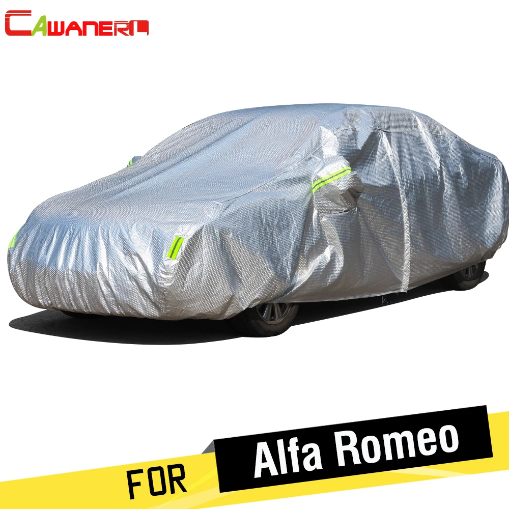 Cawanerl For Alfa Romeo Giulietta GT MiTo Spider Brera Thicken Car Cover Sun Shade Rain Snow Hail Protection Cotton Auto Cover