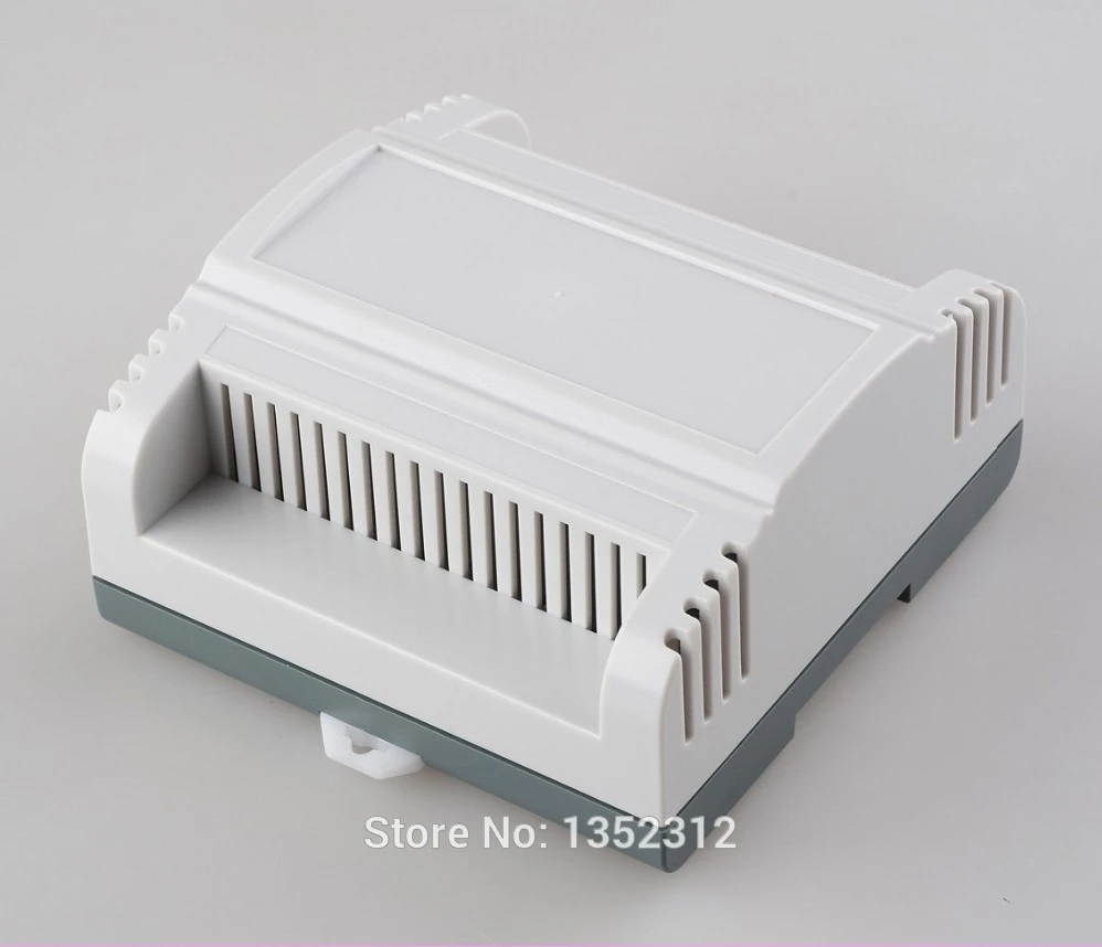 112*108*56mm 3pcs/lot plastic box electronic enclosure switch control box din rail enclosure junction box ABS fireproof case