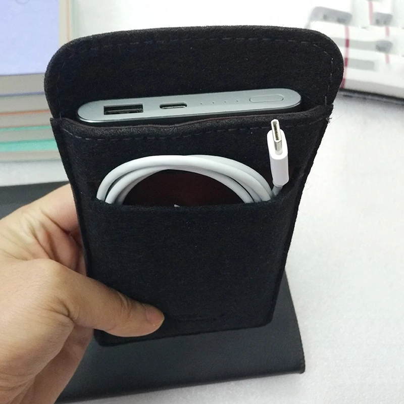 حافظة Mcoldata-Powerbank لبنك MI Power Bank ، 10 واط ، شو دبليو ، لايت ، 3 ، ro mAh ، 2 Pro ، غطاء لباد البطارية