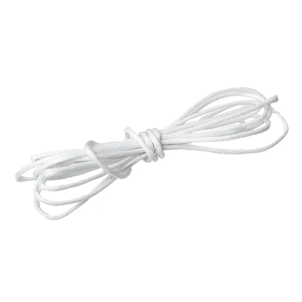 

Doreen Box Lovely 80M Wholesale White Waxed Cotton Necklace Cord 1mm (B08086)