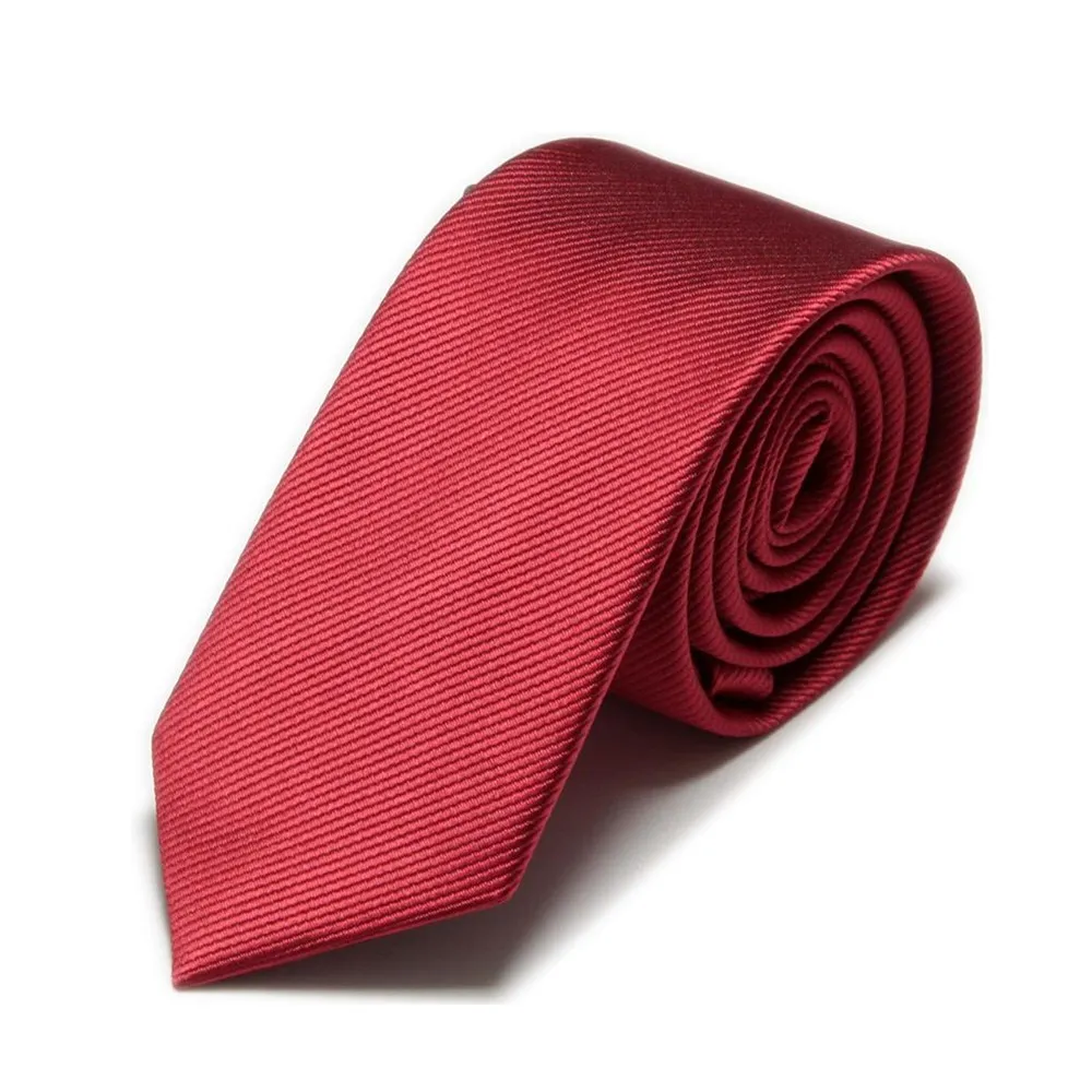 

HOOYI Men Neck Tie Fashion Solid Necktie Slim Ties Business Party Gift Wedding 19 colors