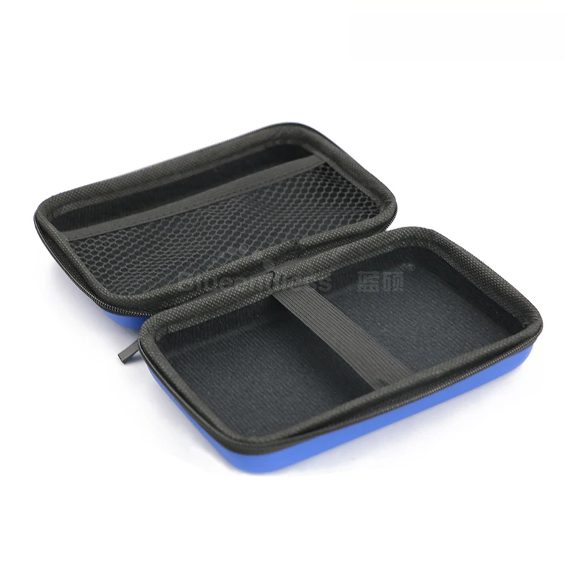 Nero/blu disco rigido carry borse SSD HDD protegge la cassa per MP3/MP4/Auricolare/Box/ digitale Protetto anti-shock hard disk borse