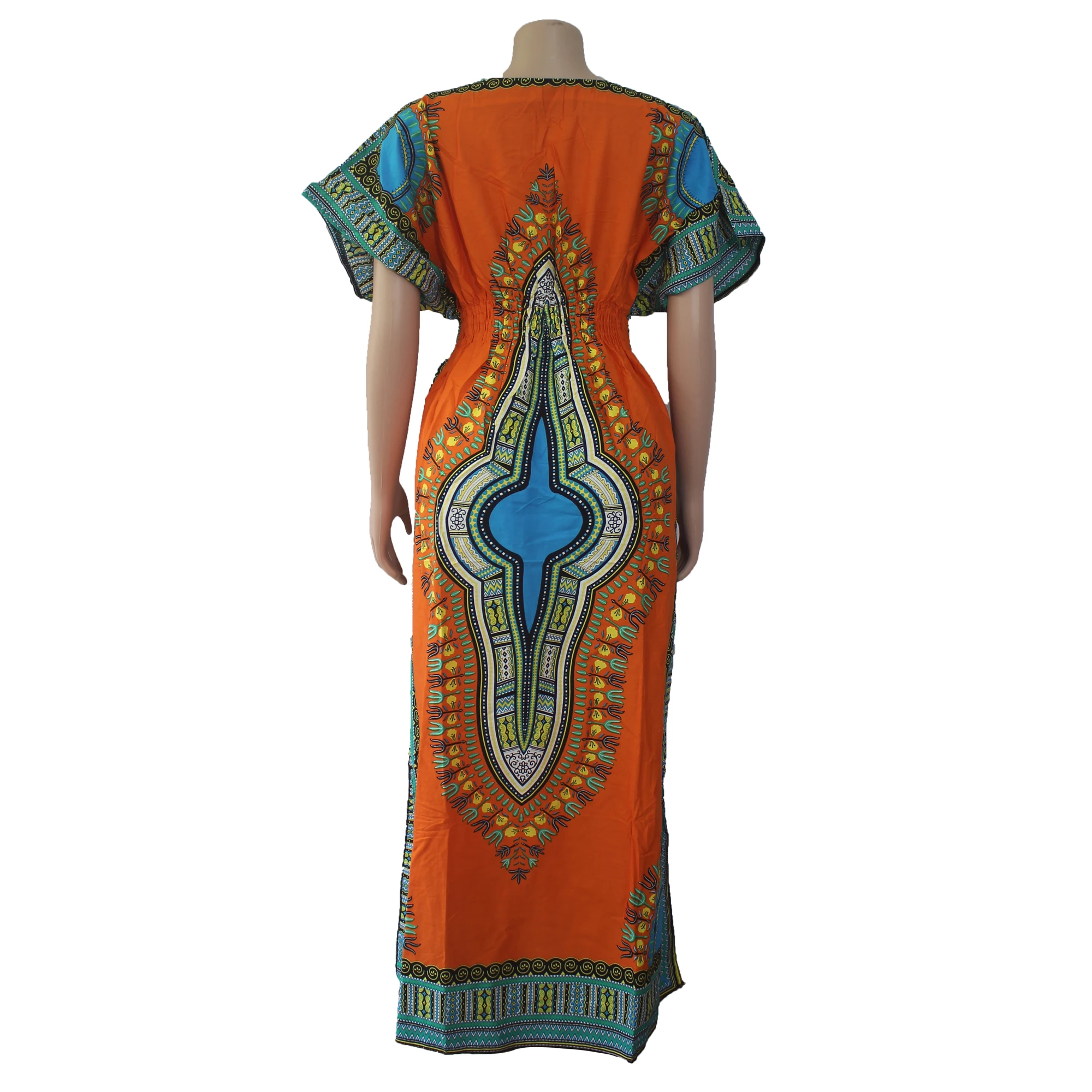 Dashikiage 100% Cotton African Fashion Native Ankara Women dress