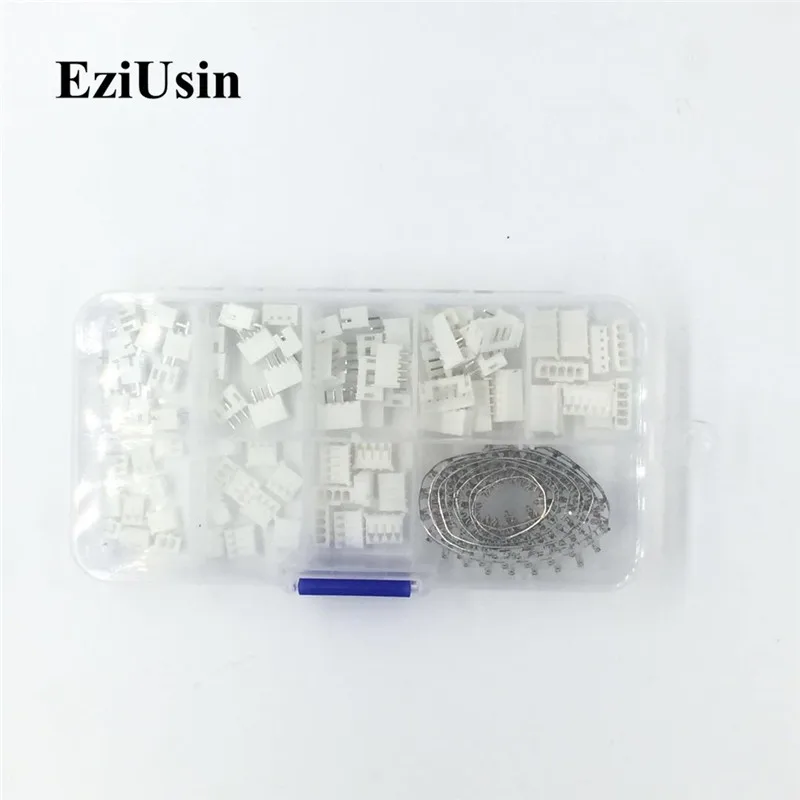 230pcs PH2.0 2p 3p 4p 5 pin 2.0mm Pitch Terminal Kit / Housing / Pin Header JST Connector Wire Adaptor PH Kits for 3D printer