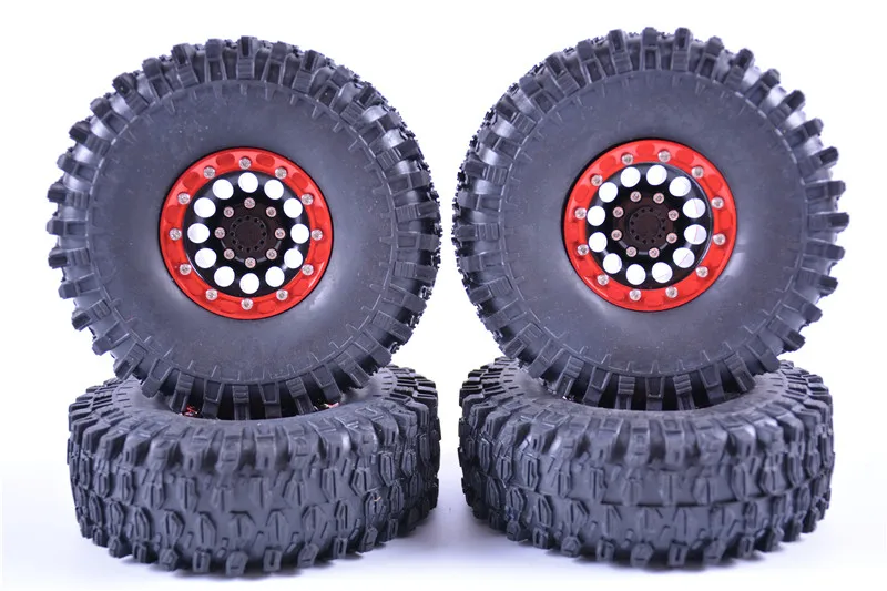 

1.9-inch CNC machining wheels with tires assembly for Traxxas AXIAL