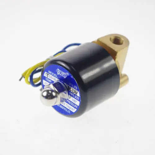 12VDC غاز الميثان وقود البروبان 2 طرق NC الملف اللولبي صمام 1/8 "BSPP اتصال CE