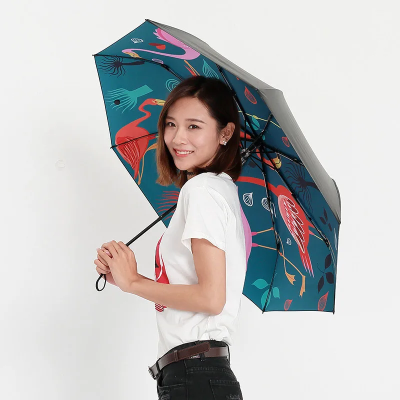 

2019 Hot Sale Fashion Folding Umbrella Rain Women Gift Men Mini Pocket Parasol Girls Anti-UV Waterproof Portable Travel UMBRELL