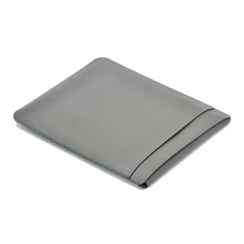 Laptop bag case Microfiber Leather Sleeve for Apple iPad 9.7 iPad mini iPad Pro 10.5 12.9 Dual Pocket with Exterior Mouse Pad