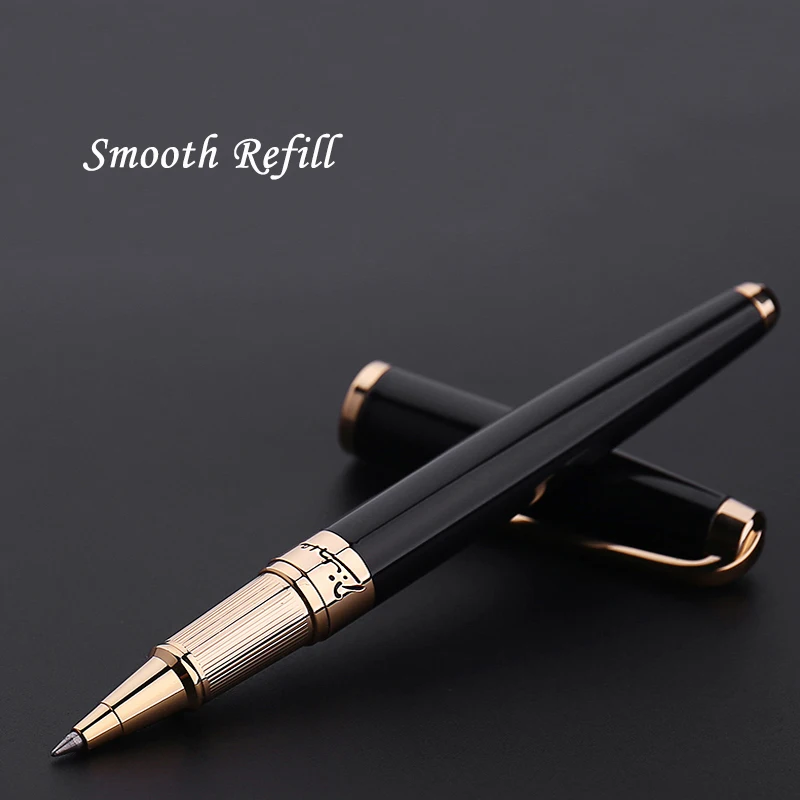 Picasso 918  Dreamy Polka Black with Gold Clip Roller Pen, Noble Gift Box Optional for Male and Female Business Office Pen