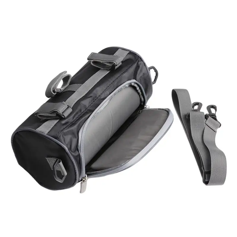 Motorcycle Front Handlebar Fork Storage Bag Container Fabric Waterproof Moto Zipper Package