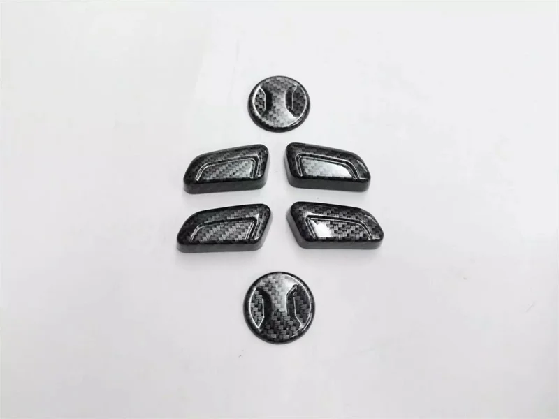 

Abaiwai Car Styling Accessories Car Seat Adjustment Switch Cover Trim For VW 2014 2015 2016 2017 Golf 7 MK7 MK6 Polo 6pcs/set