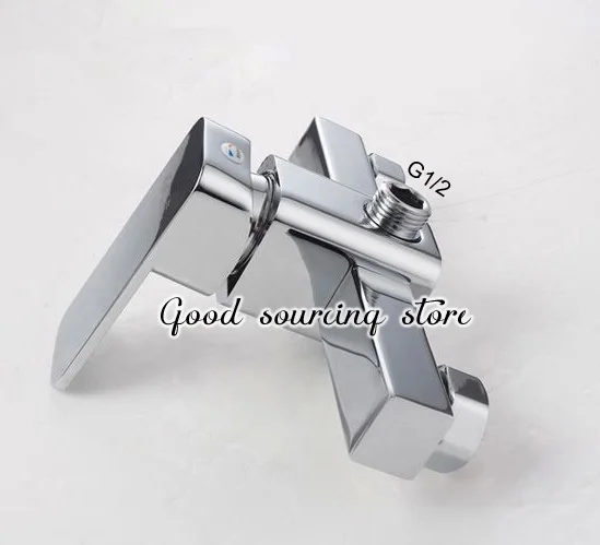 bathroom square shower tap faucet, 15cm hole distance