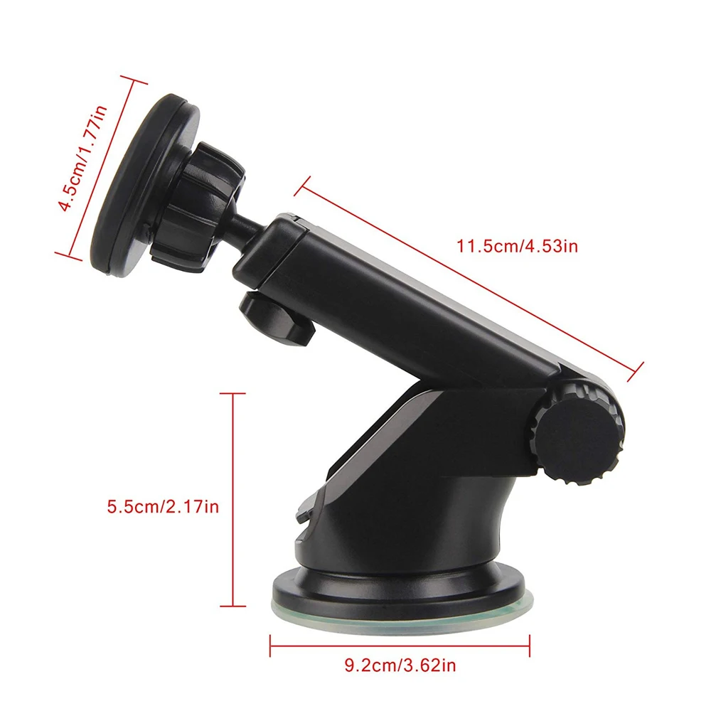 Xnyocn Telescopic Car Phone Holder For iPhone 7 Car Windshield Mount Magnetic Mobile Phone Holder Stand Support Cellular Phone
