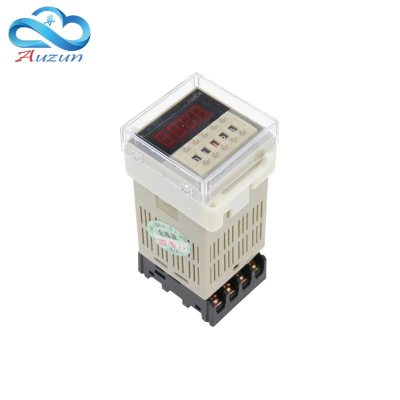 Dh48s-1z digital display time relay ac AC380/220/ dc24/12v time controller switch.