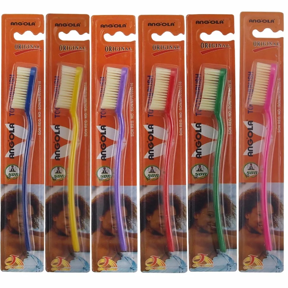 DR.PERFECT-Brosse à Dents Ultra Résistante pour struction eurs, Accessoire de Design Spécial le Moins Cher, Lot de 6 Pièces