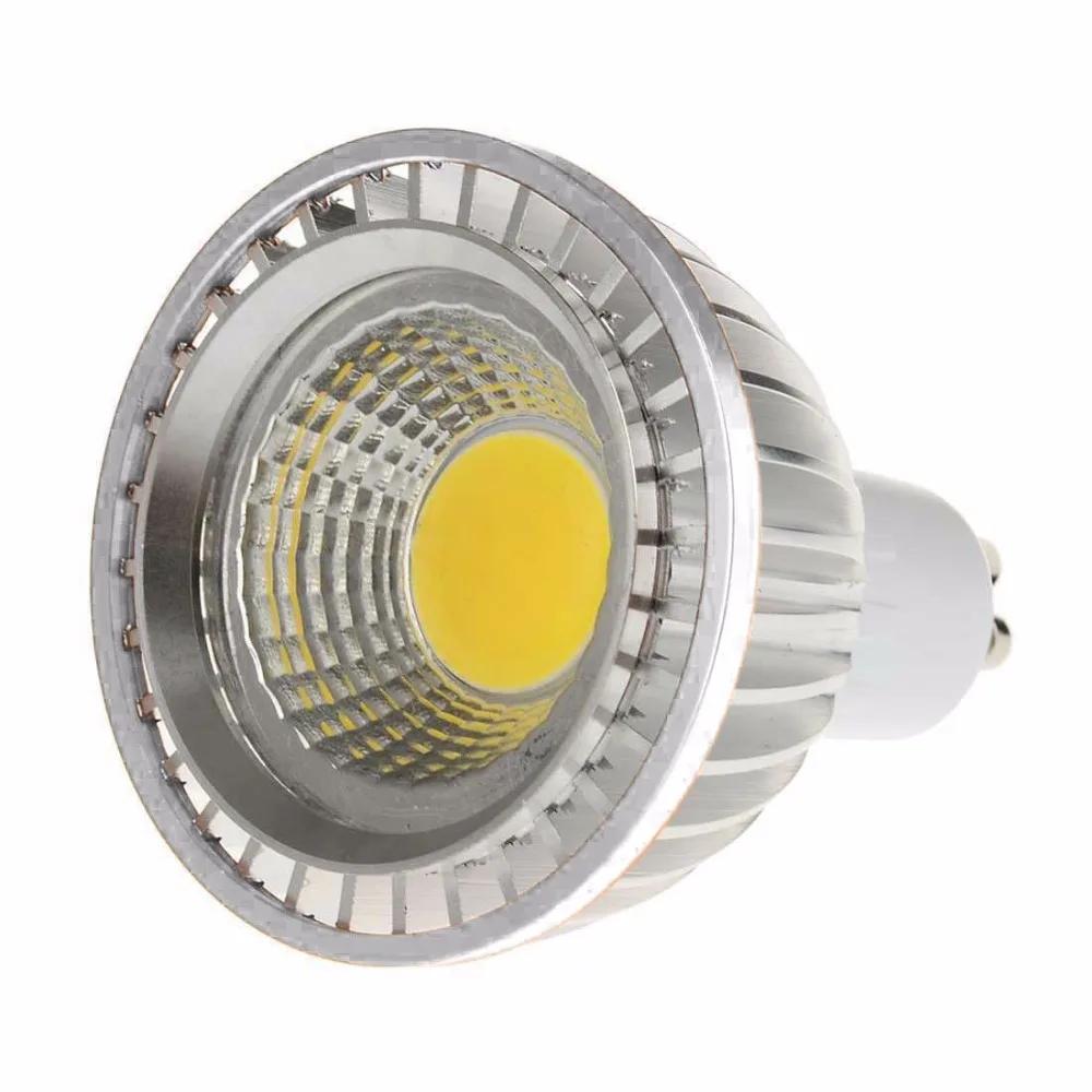 Focos LED COB, Bombilla PAR20, 220V, 110V, regulable, GU10, GU53, E27, 7W, 9W, 12W, lámparas P20, blanco cálido/puro/frío