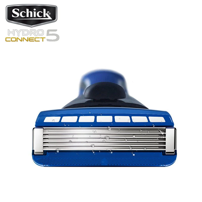 Schick Hydro5 CONNECT Blades Vitamin B5 Best 5 Layer Razor Replacement Men Safety Shaving Blades Free Shipping