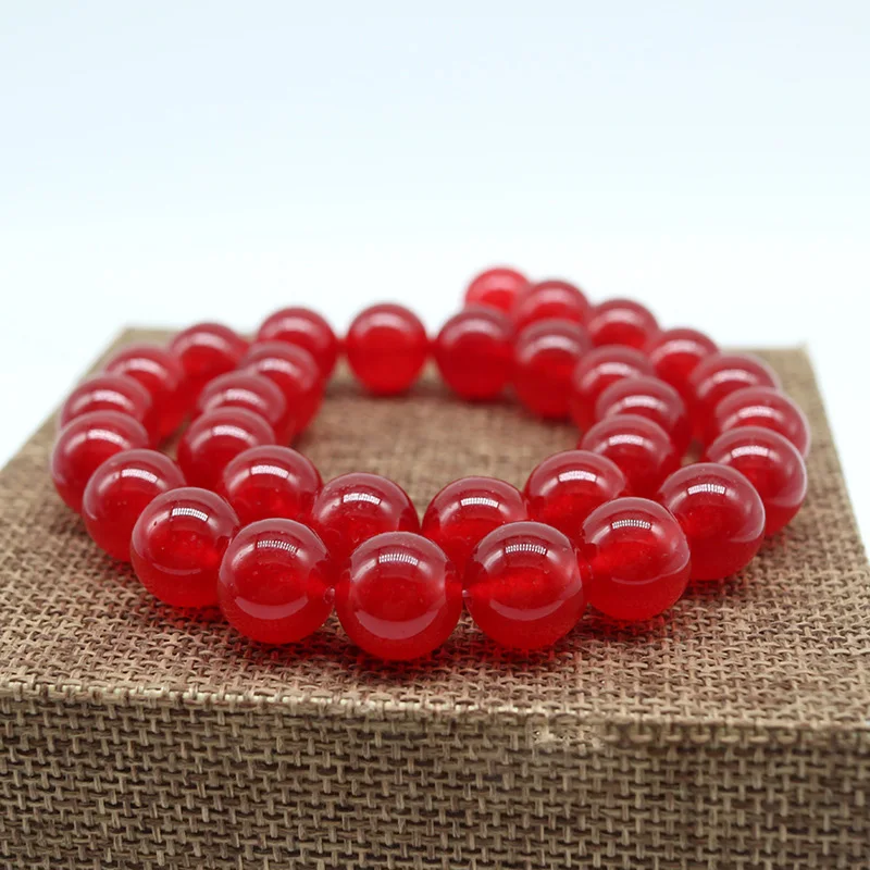 1strand/lot 4 6 8 10 12 mm Red Carnelian Agates Round Gem Beads Carnelian Loose Beads For Jewelry Making DIY Necklace Bracelet