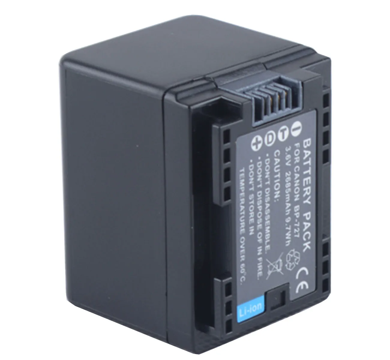 Battery Pack for Canon BP-709, BP-718, BP-727, BP709, BP718, BP727