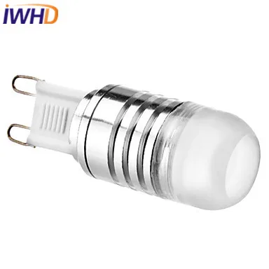 

IWHD 10pcs G9 LED Bulb DC 12V 3W COB 240lm 2700K~6000K LED Light Bulb G9 For Home Lighting Milky Cover High Bright Spotlight