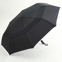 Storm Windproof  Double Layer Umbrella Business Men Women 2-3 People Sunny Rainy three folding creative umbrella