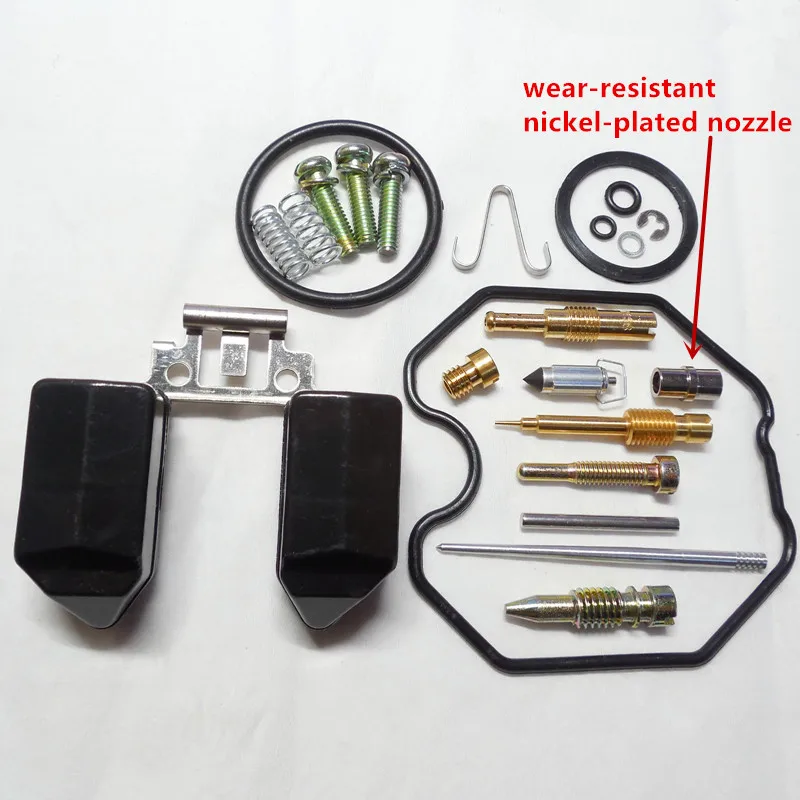 

straddle type motorcycle carburetor PZ26/27/30 repair kits CG125/150/250 Carb(With wear-resistant nickel-plated nozzle)